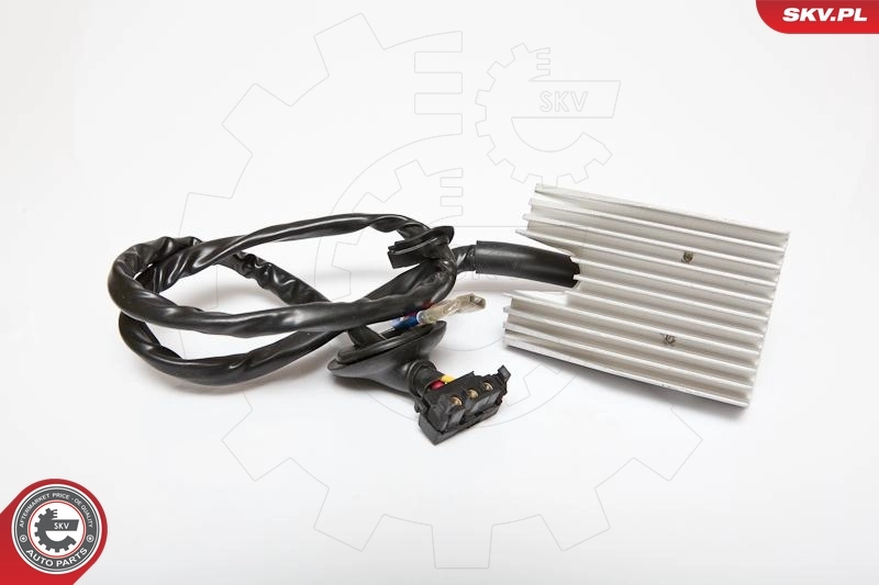 Resistor, interior blower